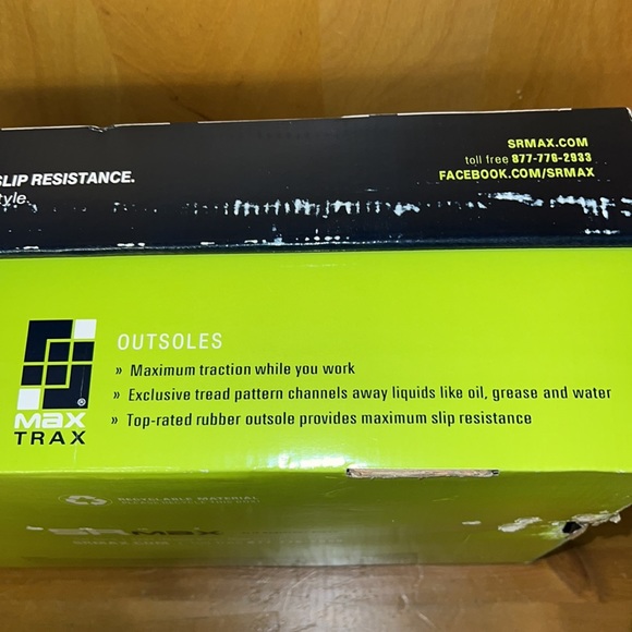 SR Max Men’s Slip Resistant Shoes NIB - Picture 6 of 7